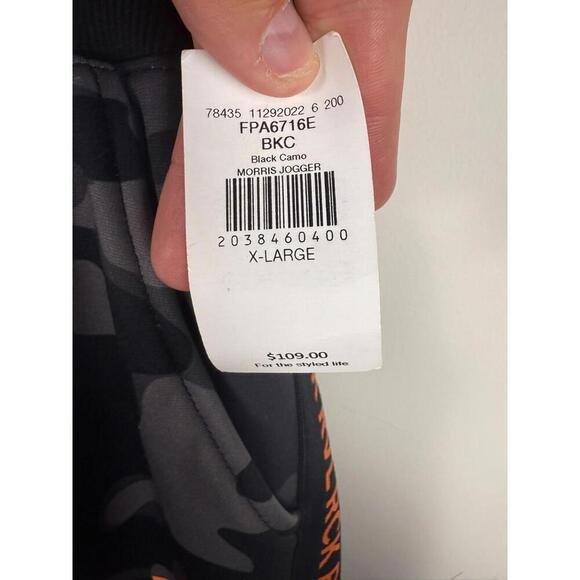 NWT Rock Revival Black Camo Morris Jogger XXL - Picture 3 of 8